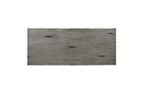 Amsonia Gray Modern Subtle Rustic Solid Rubberwood Rectangular Counter Height Dining Room Set - Ella Furniture