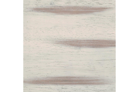 Amsonia White Sand Through Rustic Solid Wood And Veneer Rectangular Counter Height Dining Room Set - Ella Furniture