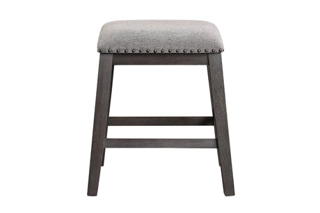 Timbre Black Contemporary Acacia Veneer Wood Wire Brown Fabric Seat Rectangular Dining Room Set - Ella Furniture