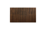 Wieland Brown Mindy Veneer Wood Faux Leather Upholstered Seat Rectangular Dining Room Set - Ella Furniture