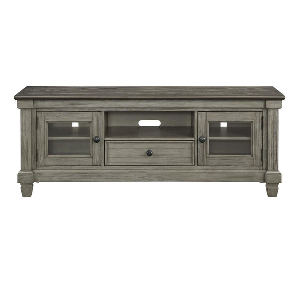 Granby Coffee And Antique White Oak And Rubberwood Veneer, Wood And Engineered Wood Tv Stand - Ella Furniture