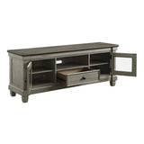 Granby Coffee And Antique White Oak And Rubberwood Veneer, Wood And Engineered Wood Tv Stand - Ella Furniture