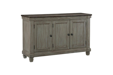 Granby Gray Modern Casual Solid Wood Fabric Upholstered Seat Rectangular Dining Room Set - Ella Furniture