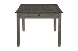 Granby Gray Modern Casual Solid Wood Fabric Upholstered Seat Rectangular Dining Room Set - Ella Furniture