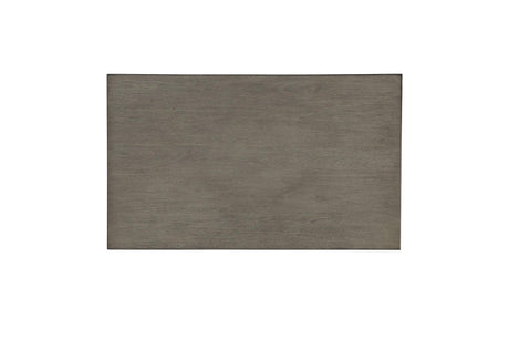 Holders Gray Finish Modern Transitional Casual Solid Wood Faux Leather Upholstery Dining Room Set - Ella Furniture
