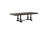 Stonington Beige Traditional Solid Wood Fabric Upholstered Seat Rectangular Dining Room Set - Ella Furniture