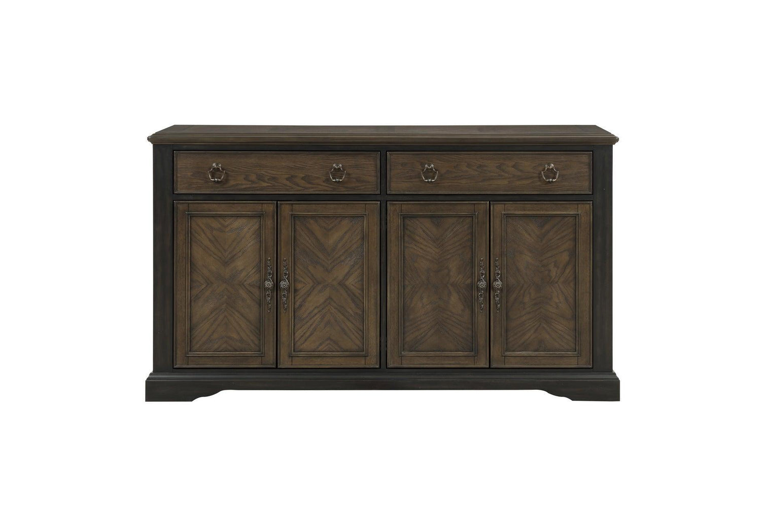 Stonington Beige Traditional Solid Wood Fabric Upholstered Seat Rectangular Dining Room Set - Ella Furniture