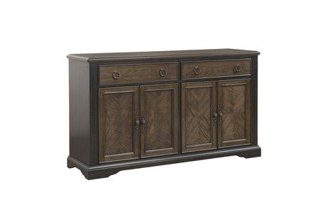 Stonington Beige Traditional Solid Wood Fabric Upholstered Seat Rectangular Dining Room Set - Ella Furniture