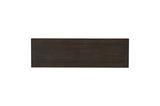 Southlake Rustic Brown Oak Wire Brushed Solid Acacia Veneer Fabric Upholstery Dining Room Set - Ella Furniture