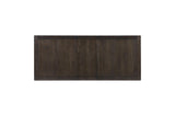 Southlake Rustic Brown Oak Wire Brushed Solid Acacia Veneer Fabric Upholstery Dining Room Set - Ella Furniture