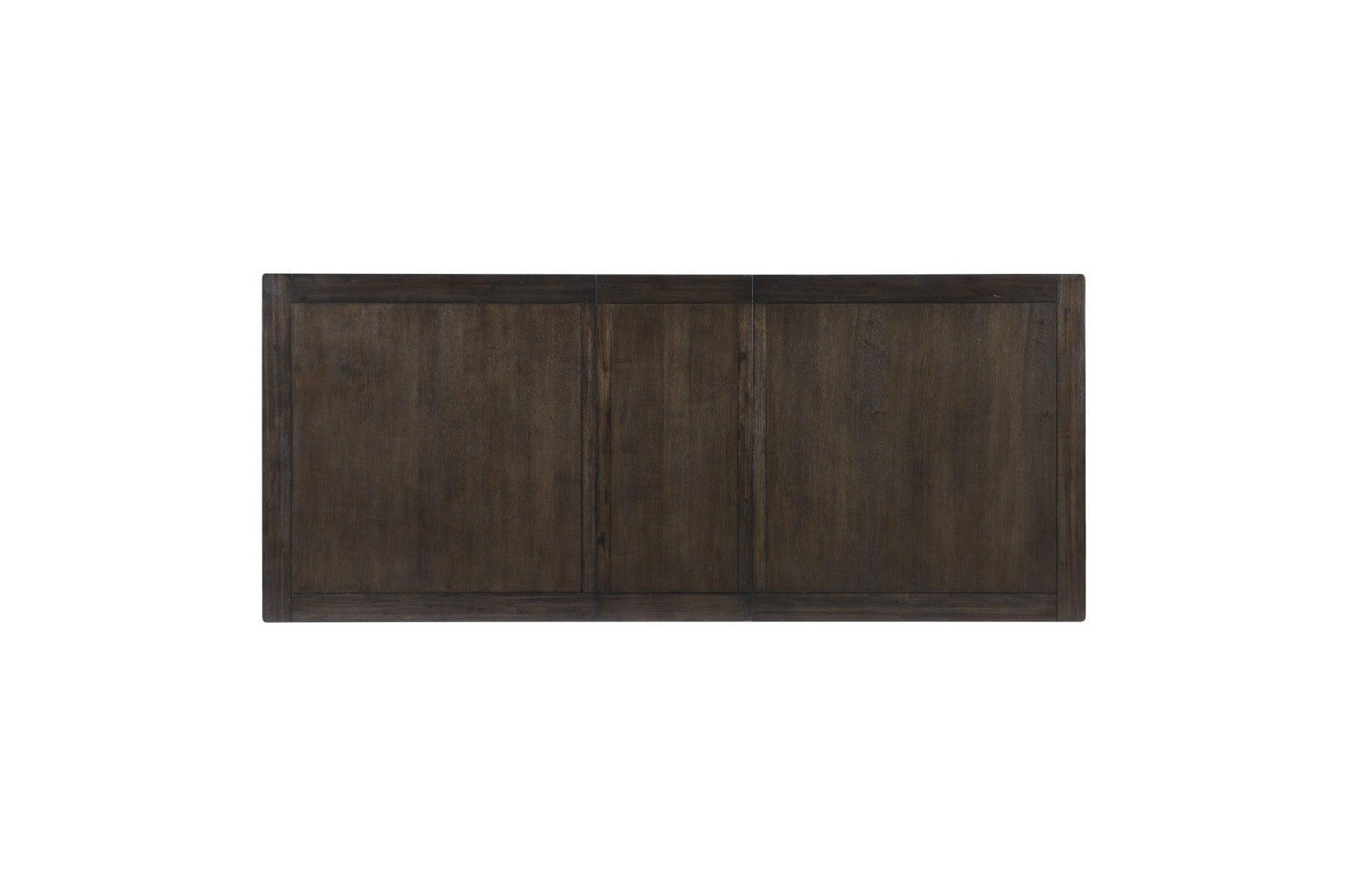 Southlake Rustic Brown Oak Wire Brushed Solid Acacia Veneer Fabric Upholstery Dining Room Set - Ella Furniture