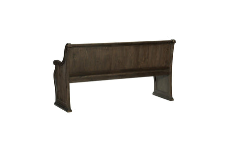 Gloversville Neutral Solid Wood Fabric Upholstered Seat Rectangular Dining Room Set - Ella Furniture