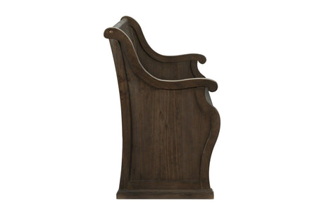 Gloversville Neutral Solid Wood Fabric Upholstered Seat Rectangular Dining Room Set - Ella Furniture