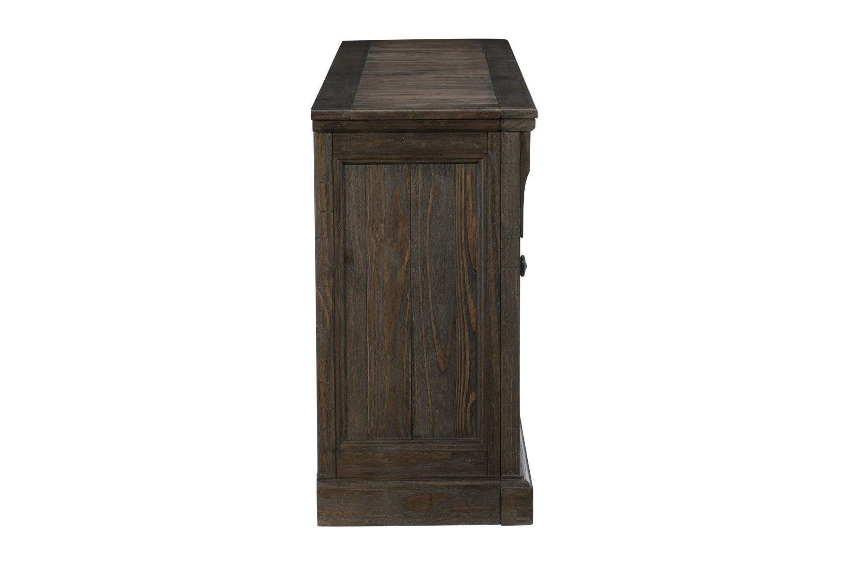Gloversville Neutral Solid Wood Fabric Upholstered Seat Rectangular Dining Room Set - Ella Furniture
