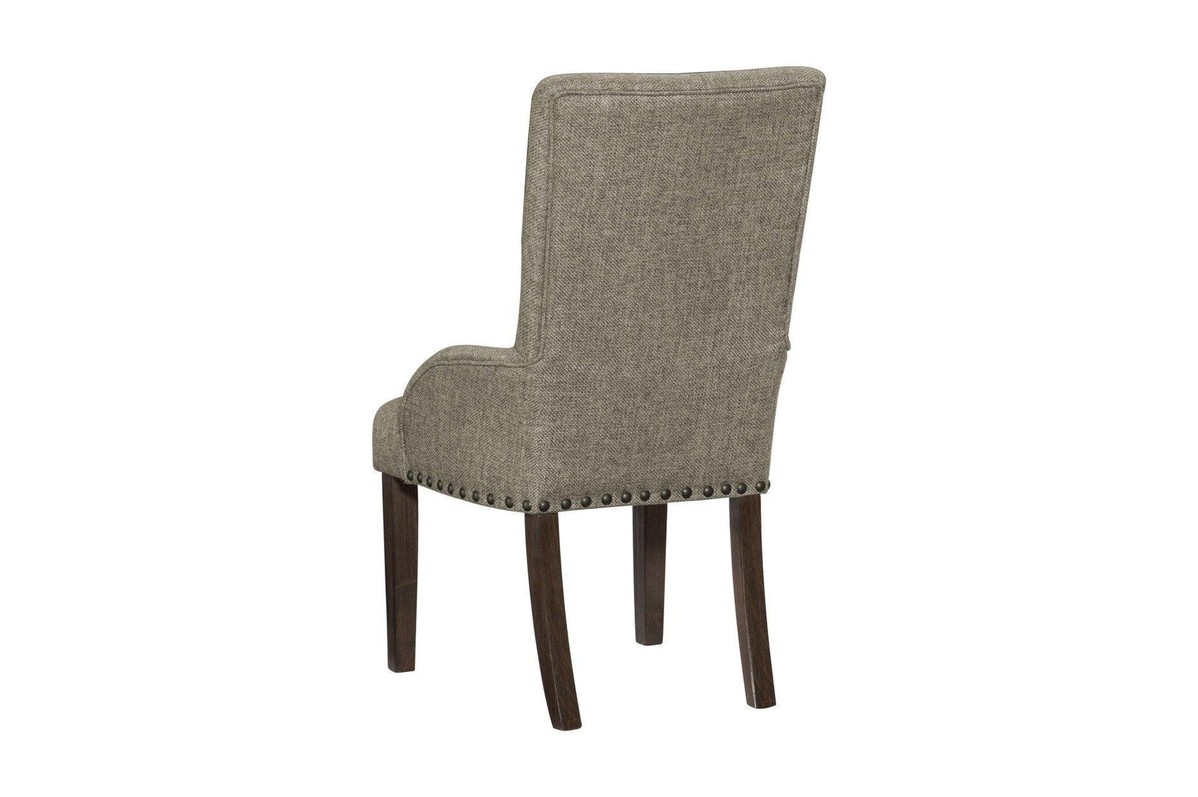 Gloversville Neutral Solid Wood Fabric Upholstered Seat Rectangular Dining Room Set - Ella Furniture