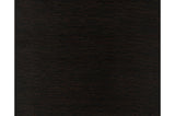 Asher Beige Dark Wood, Acacia Veneer Plush Cushions Fabric Upholstered Seat Round Dining Room Set - Ella Furniture