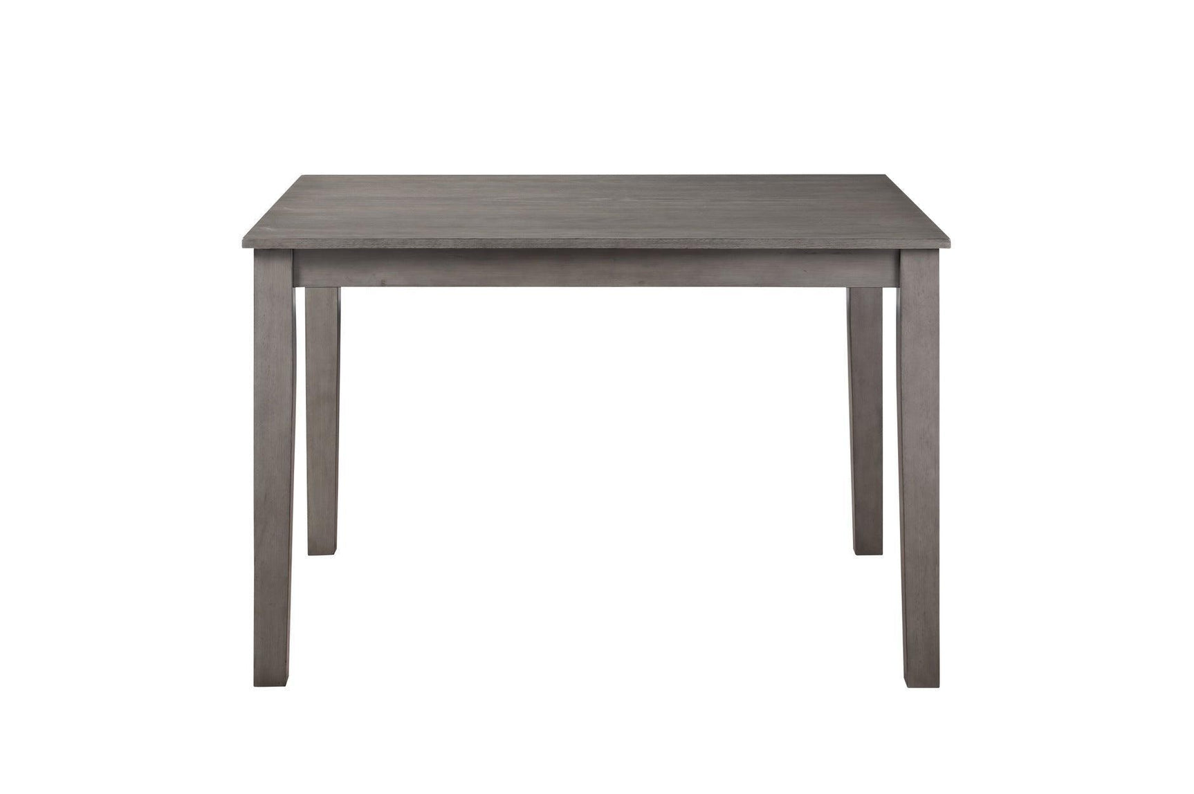 Lovell Gray Modern Transitional Veneer Wood Fabric Upholstery Seat Rectangular Dining Room Set - Ella Furniture