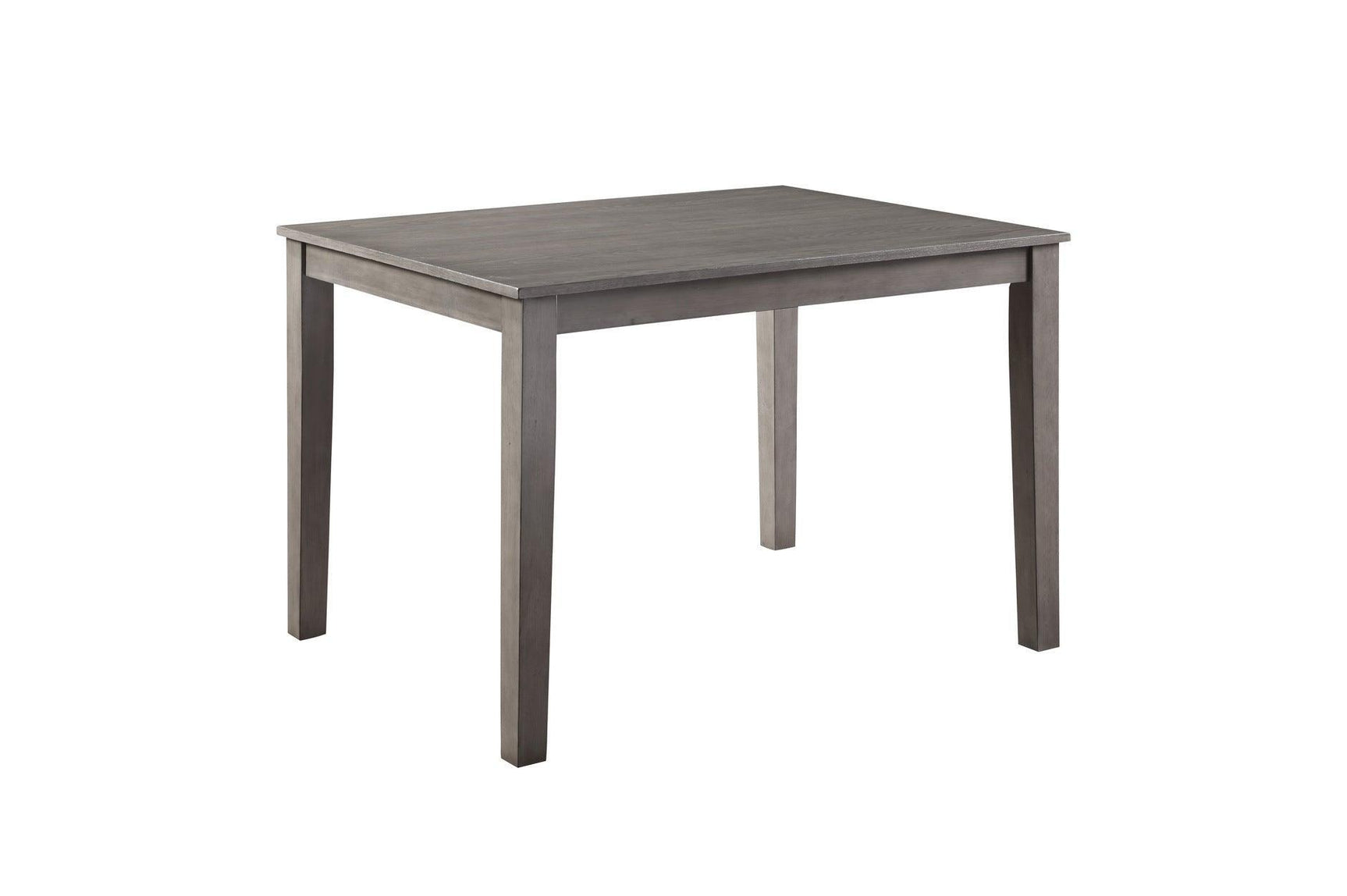 Lovell Gray Modern Transitional Veneer Wood Fabric Upholstery Seat Rectangular Dining Room Set - Ella Furniture