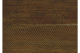 Bonner Brown Beige Solid Pine Wood Fabric Upholstered Seat Rectangular Dining Room Set - Ella Furniture