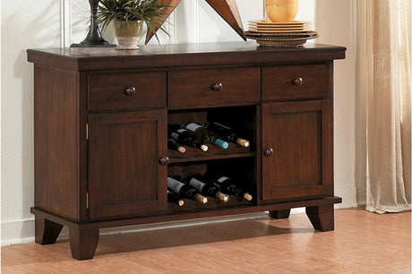 Ameillia Smooth Dark Oak Contemporary Solid Wood Faux Leather Seat Rectangular Dining Room Set - Ella Furniture