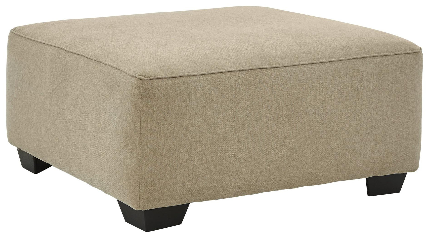 Lucina Quartz Textured Oversized Accent Ottoman - Ella Furniture