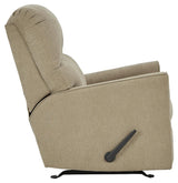 Lucina Quartz Microfiber Recliner - Ella Furniture