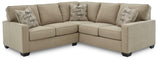 Lucina Quartz 2-Piece Sectional - Ella Furniture