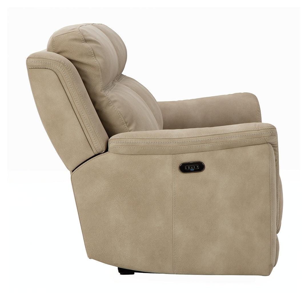 Next-Gen Durapella Sand Microfiber Power Reclining Sofa - Ella