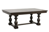 Reid Neutral Modern Solid Wood And Veneers Fabric Upholstered Seat Rectangular Dining Room Set - Ella Furniture