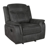 Lawrence Upholstered Tufted Back Motion Sofa 603504 - Ella Furniture