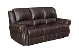 Laney End Table Deep Merlot And Clear - Ella Furniture