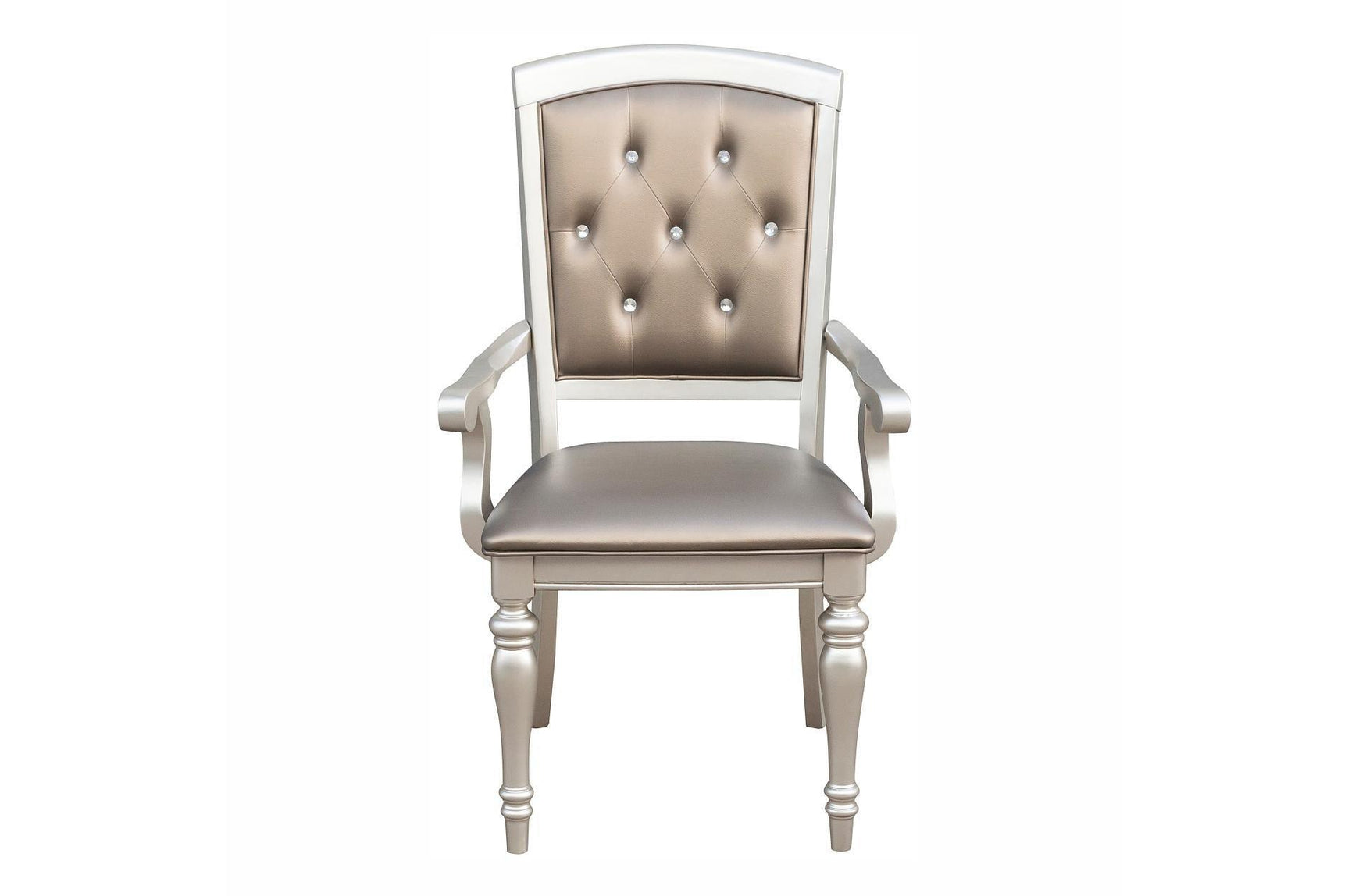 Orsina Pearl Modern Contemporary Faux Leather Upholstered Seat Rectangular Dining Room Set - Ella Furniture