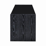 Alton 62″ 3-Drawer Tv Console Black Oak - Ella Furniture