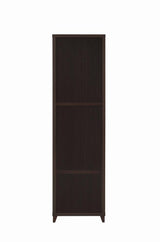 Lewes 2-Drawer Media Tower Cappuccino - Ella Furniture