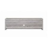 Hays 2-Door Tv Console Grey Driftwood - Ella Furniture