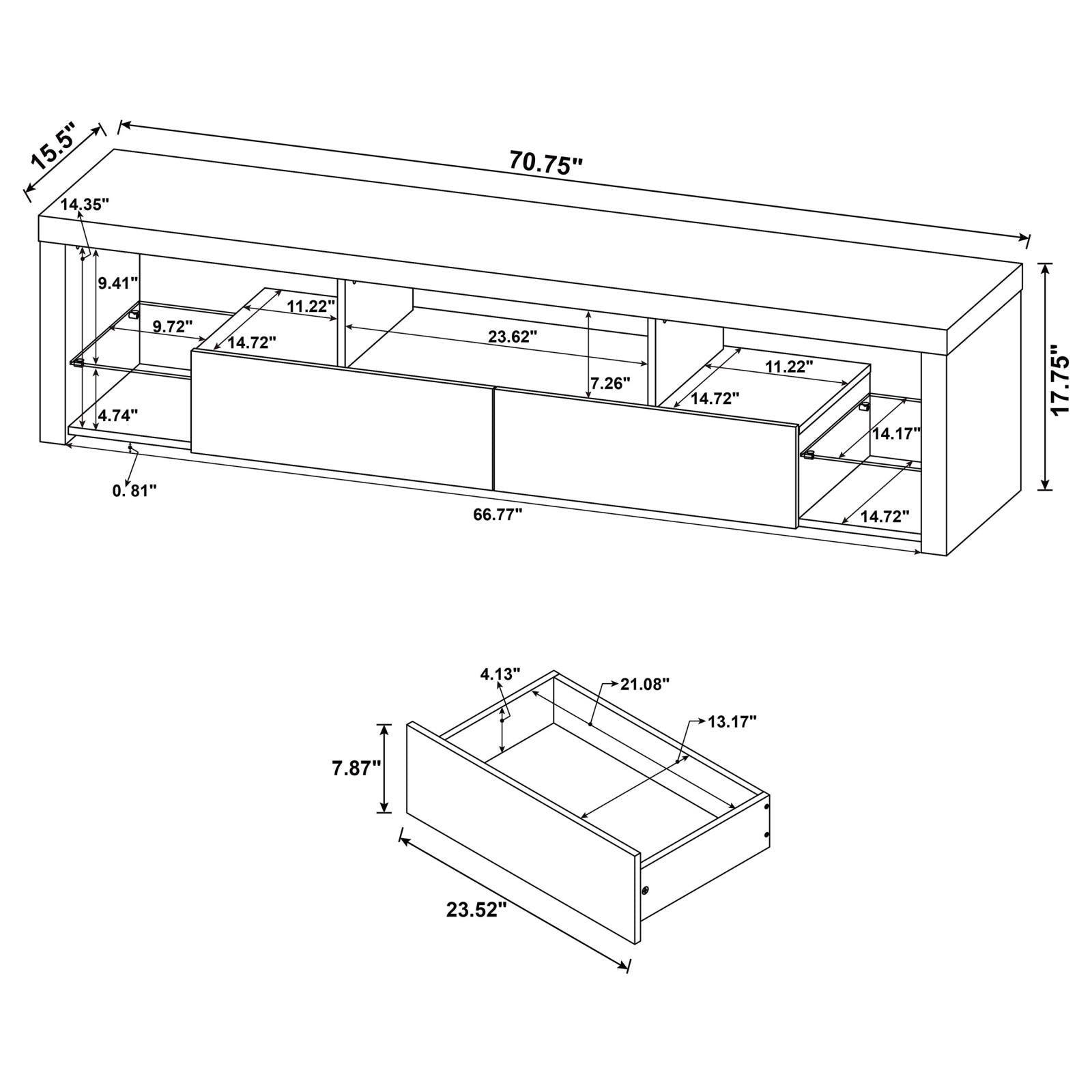 Tv Console 704251 - Ella Furniture