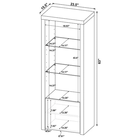 Media Tower 704254 - Ella Furniture