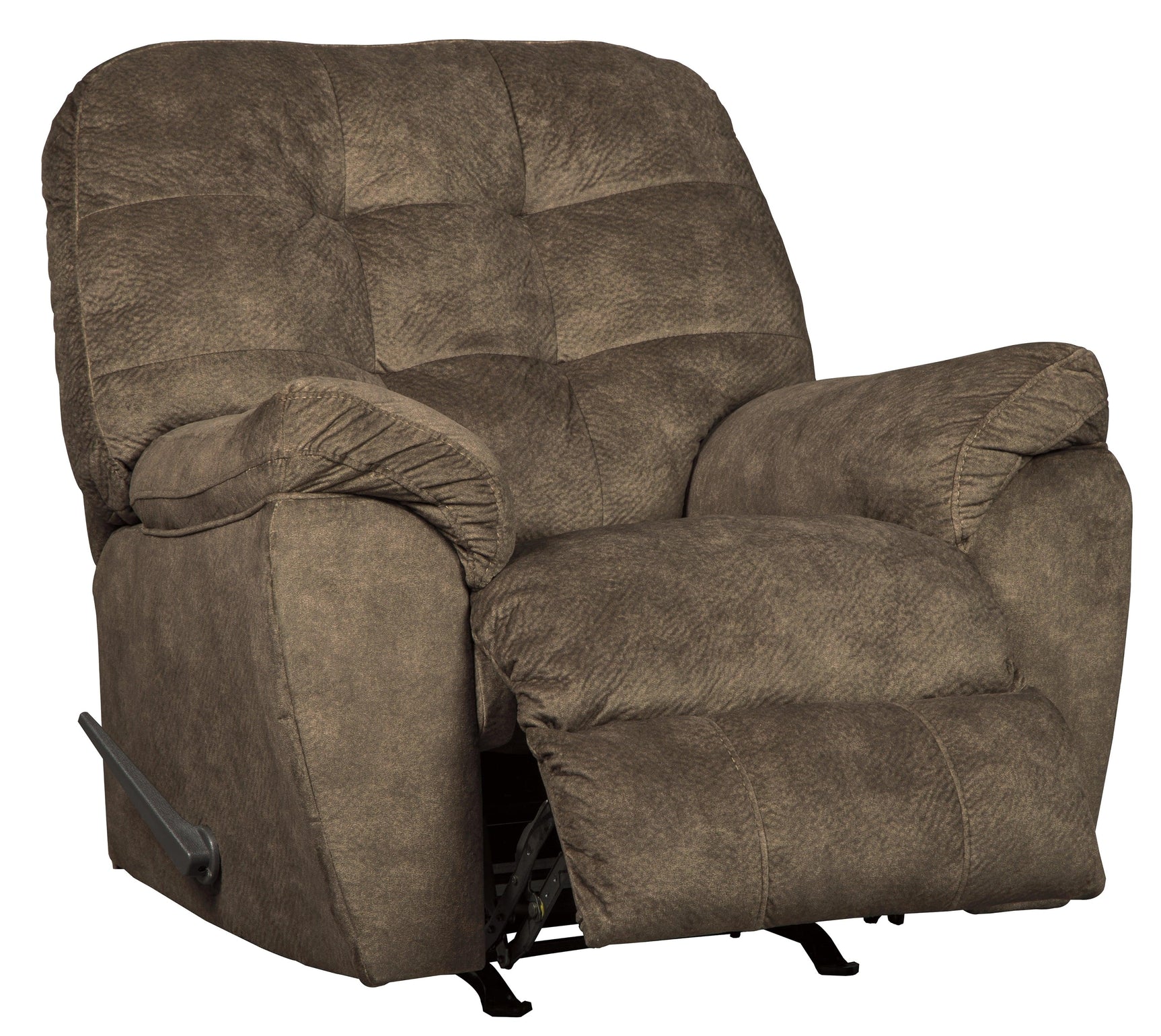 Accrington Earth Microfiber Recliner - Ella Furniture