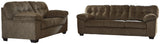 Accrington Earth Sofa And Loveseat - Ella Furniture