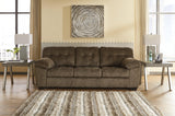 Accrington Earth Sofa And Loveseat - Ella Furniture