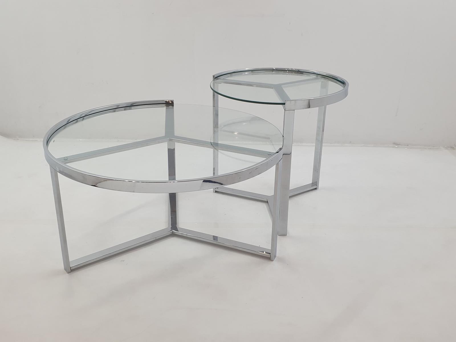 2 Pc Nesting Coffee Table 708400 - Ella Furniture