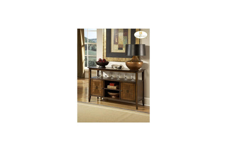 Verona Cherry Brown Solid Wood Faux Leather Upholstered Seat Counter Height Dining Room Set - Ella Furniture