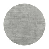 Hadi Round Coffee Table With Hairpin Legs Cement And Gunmetal - Ella Furniture