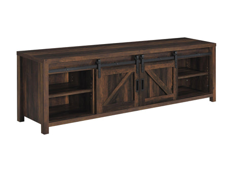 Madra Rectangular Tv Console With 2 Sliding Doors 736273 - Ella Furniture
