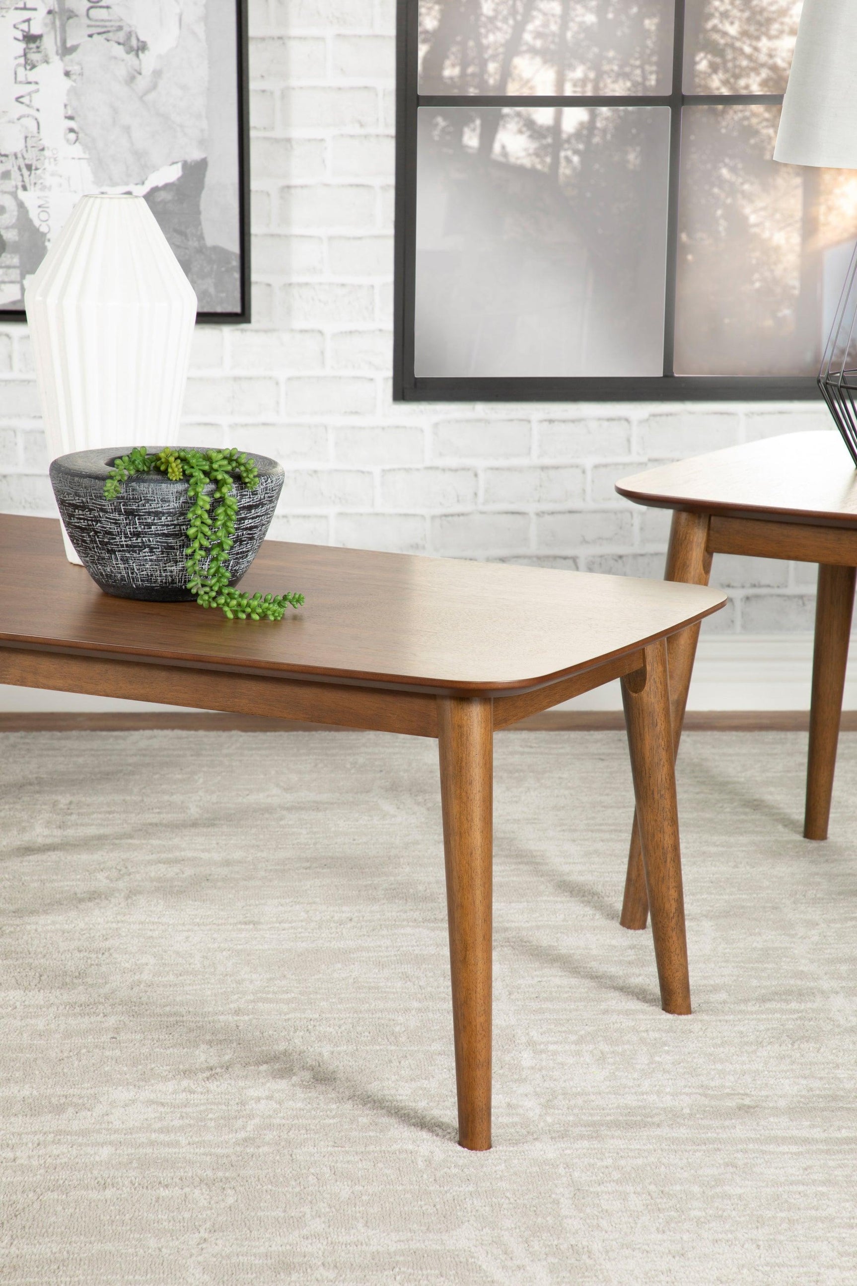 Radley 3-Piece Occasional Set Natural Walnut - Ella Furniture