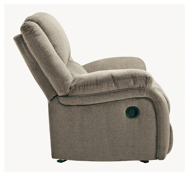 Draycoll Pewter Chenille Recliner