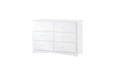 Galen White Modern Transitional Wood And Engineered Wood Twin Over Twin Youth Bedroom Set - Ella Furniture