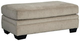 Dorsten Sisal Chenille Ottoman - Ella Furniture