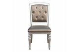 Orsina Pearl Modern Contemporary Faux Leather Upholstered Seat Rectangular Dining Room Set - Ella Furniture