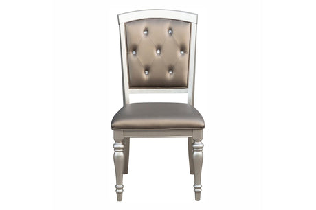 Orsina Pearl Modern Contemporary Faux Leather Upholstered Seat Rectangular Dining Room Set - Ella Furniture